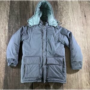 Vintage USPS Parka Hooded Jacket Insulated Coat Blue Uniform, PK-1456 PG-1451